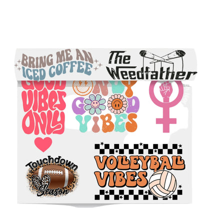 Upload Your Premade DTF Transfer Gang Sheet